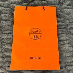Hermes La Maison Vibrant Orange Bag